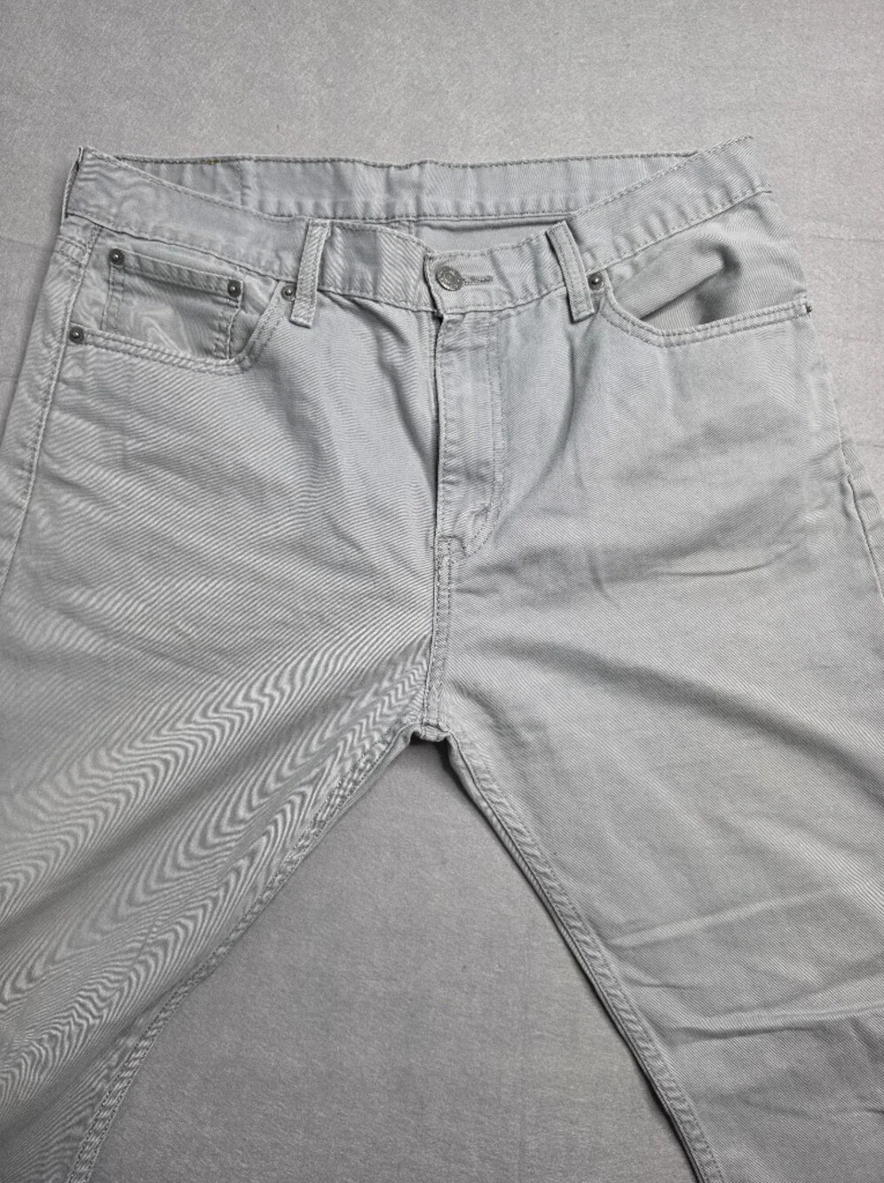 Levi's Jeans Mens 33x32 Gray 508 Regular Fit Tapered